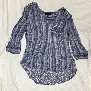 FRED David Steele floral top size PM